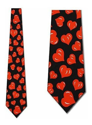 Corazones San Valentín Corbatas Corbata Para Hombre