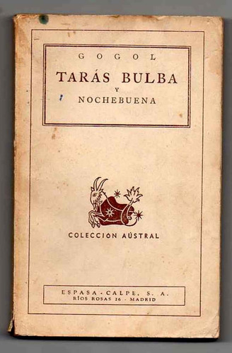 Taras Bulba Y Nochebuena - Nicolás Gogol