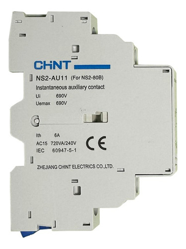 Contato Auxiliar | Ns2-au11(ns2-80) | Chint