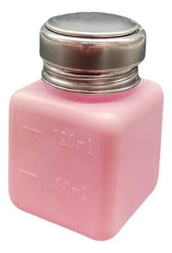 Dispensador De Líquido Con Pulsador, Envase 120 Ml