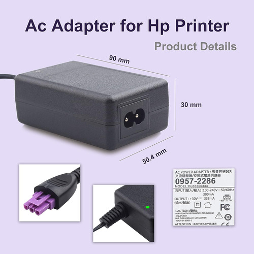 Cargador Para Impresora 30v 333ma 0957-2286 Hp Deskjet 1050