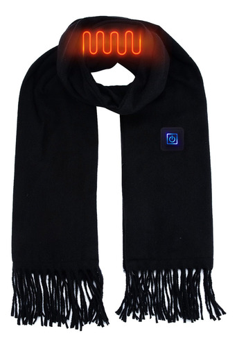 Bufanda Térmica Recargable Para Cuello Con 3 Temperaturas Color Diseño De La Tela Talle