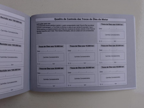 Manual De Bordo Proprietário Onix 2018 2019 Em Branco