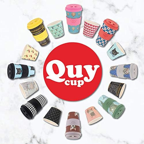 Copa Quy. Junco. Taza De Café De Bambú. 14 Onzas Único Itali
