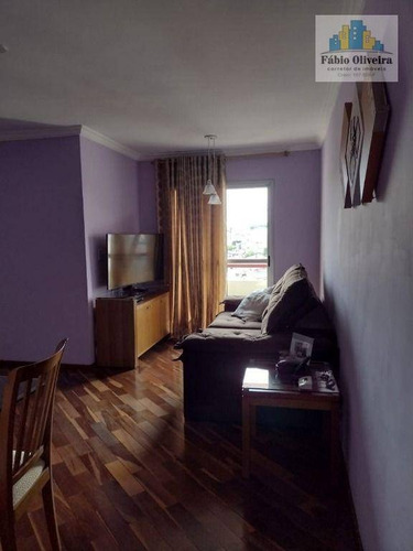 Imagem 7 de 12 de Apartamento Com 3 Dormitórios À Venda, 70 M² Por R$ 286.200 - Jardim Do Estádio - Santo André/sp - Ap1761