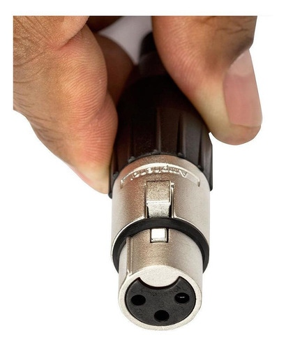Cabo De Microfone Xlr X P10, Preto, 20 Metros