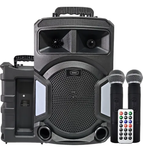comprar Caixa De Som Portátil Amplificada 1000w P.m.p.o +mic Sem Fio
