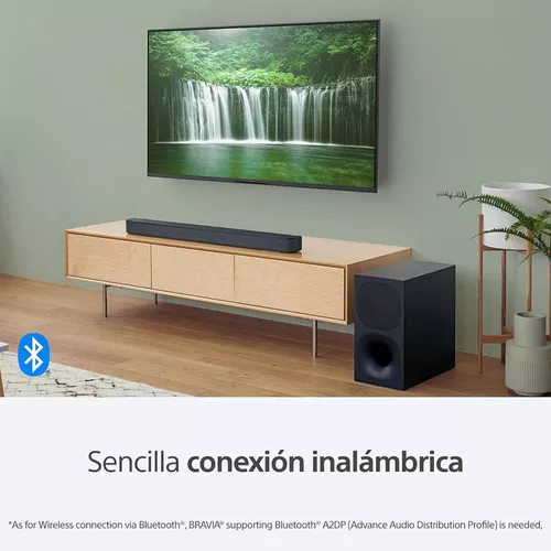 SONY SOUND BAR 330W, HDMI ARC, SONIDO SURROUND, SUBWOOFER INALÁMBRICO, BLUETOOTH, DOLBY AUDIO, NEGRO