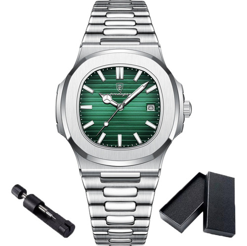 Reloj De Cuarzo Luminoso Poedagar For Negocios De Lujo