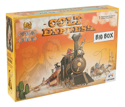 Juego De Mesa Colt Express Big Box Juego De Tren  Fr80jm