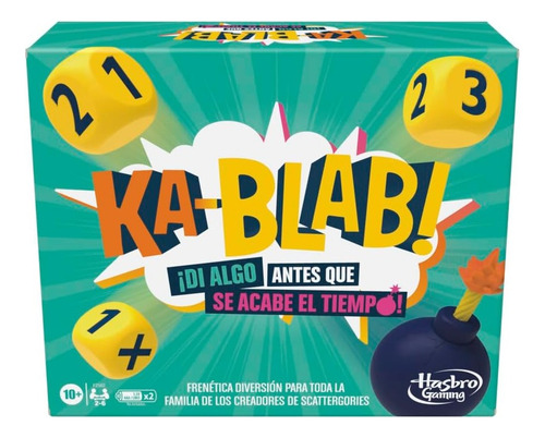 Ka-blab! Frenetica Diversion Juego De Mesa Hasbro Gaming