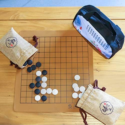 Juego De Tablero Reversible Songyuan Travel Go (goban Gomoku