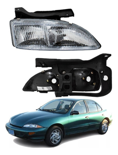 Faro Chevrolet Cavalier 1995 1997 1999 Derecho