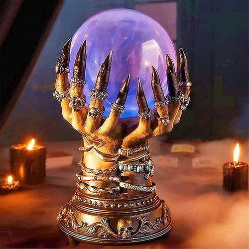 Bola De Cristal De Halloween Bruja Bola De Cristal Celestial
