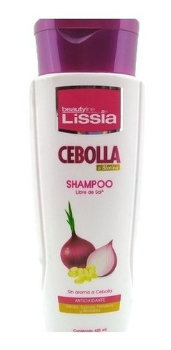 Shampoo Cebolla Y Biotína. Lissia 850 Ml