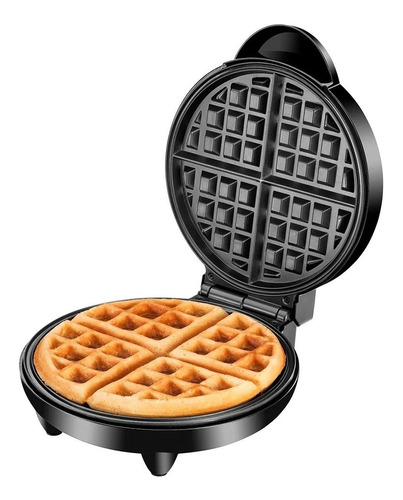 Máquina De Waffle Crocante Mondial Maker 1200w Antiaderente
