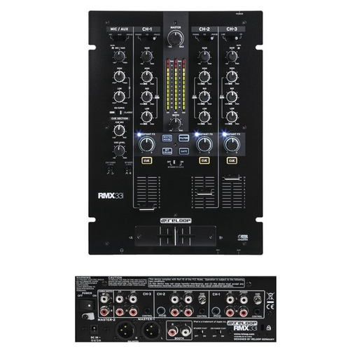 Mixer Para Dj Reloop Rmx-33i