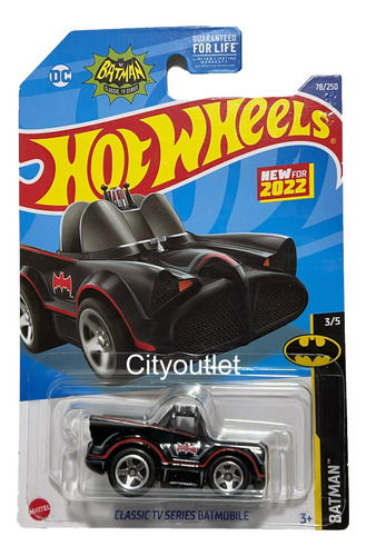 Hot Wheels 2022 Classic Tv Series Batmobile Batman 78/250