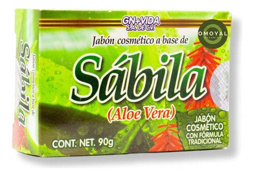 Jabón Cosmético Sabila 90 G Gn+v