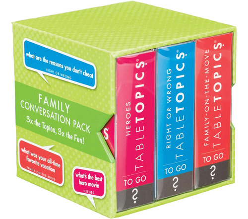 Family Conversation Question Card Pack 120 Divertidas T...