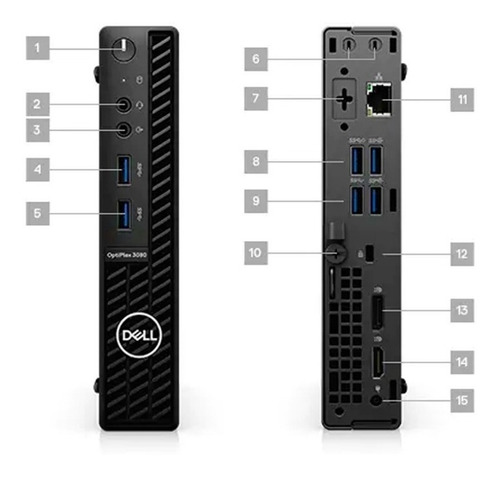 3 Computadores Mini Dell 3080m I3 10ger 8gb Ddr4 W10 Pro