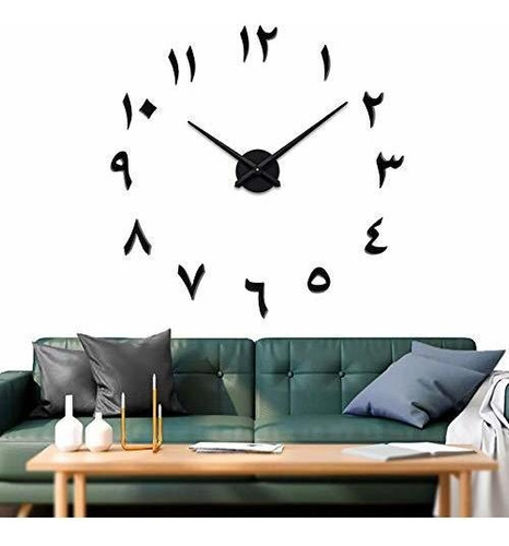 Vangold - Reloj De Pared Grande Para Bricolaje, Moderno