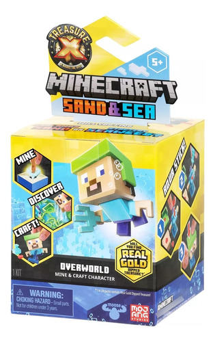 Treasure X Tesoro Escondido Minecraft Fig Sorpresa Int 41711