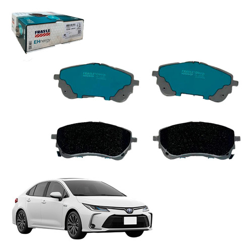 Pastilha Freio Dianteira Toyota Corolla 2.0 2019 2020 2021