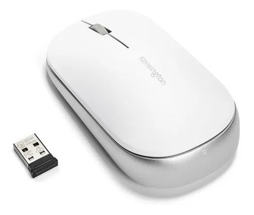 Mouse Kensington Slimblade 2.0 Blanco Usb Y Bluetooth- Bufón