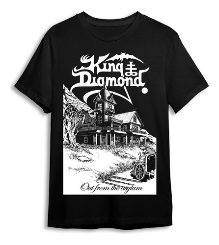 Polera King Diamond - Out From The Asylum - Holy Shirt