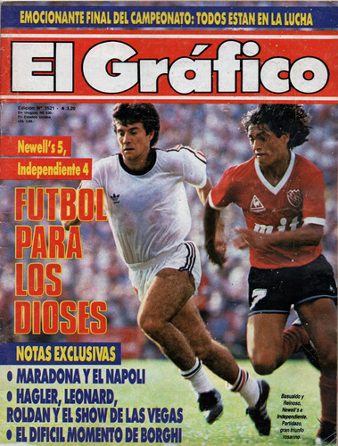 El Gráfico N°3521. Futbol Para Los Dioses. Año 1987