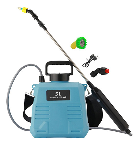 Pulverizadores De Bomba Eléctrica, Aspersor 5l Azul