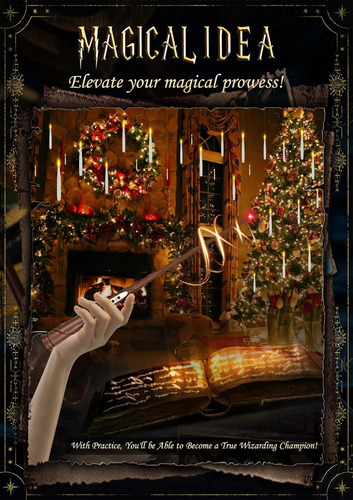 Velas De Árbol De Navidad, 20 Pcs Velas Flotantes Con Magia