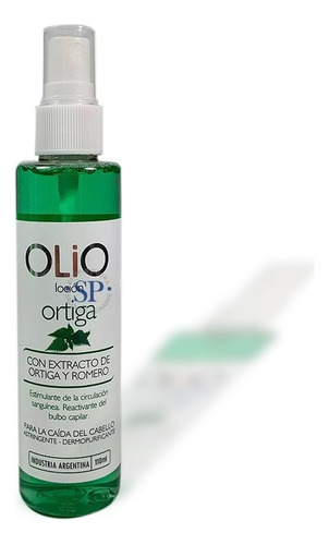 Loción Anti Caída De Ortiga Olio Anna De Sanctis 110 Ml.