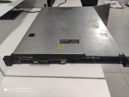 Imagem 1 de 9 de Servidor Dell R410 - Power Edge - Rack Mount - 2 Fontes