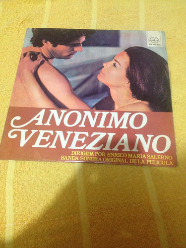 Anonimo Veneziano Banda Sonora De Disco De Vinil Original 