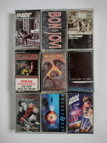 Cassettes De Diferentes Géneros 