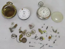 Comprar Lote Relojes De Bolsillo, Cronometros, Partes O A Restaurar