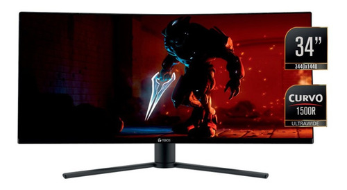 Monitor Teros Te-7250 Curvo 34' 144hz 4ms 2k Va Ultrawide