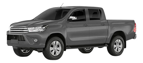 Tapa Espejo Ext. Negra Toyota Hilux 2016 2017 2018