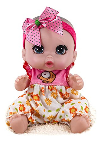 6  Linda Pequeña Muñeca Bebé Pequeña Colección De Cr8jn