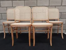 Comprar Antiguo Juego 4 Sillas Thonet Hofman Mod 392 \u002F 811 Original