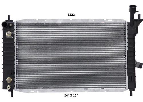 Radiador Ford Topaz 1993 T/m Deyac