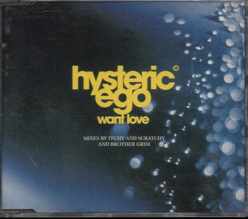 Hysteric Ego / Want Love Cd 6 Tracks Como Nuevo