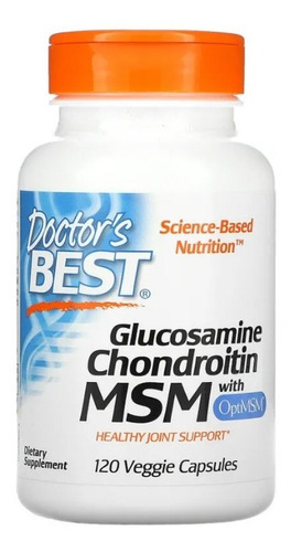 Glucosamina Condroitina Msm Artritis 120 Capsulas Eg G31 Sabor Nd