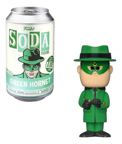 Funko Vinyl Soda Gh - Green Hornet Exc. Edic. Limitada