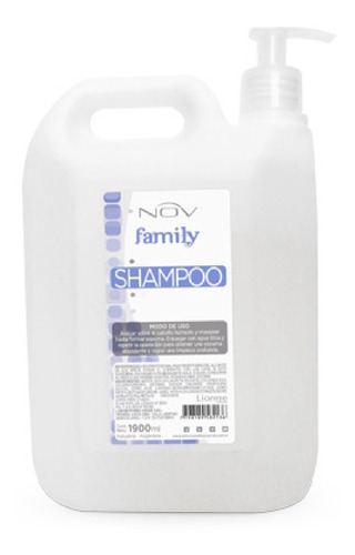 Shampoo Family (uso Diario) Nov X 1900ml 