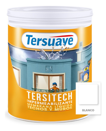 Membrana Liquida Poliuretano Tersitech Tersuave 1kg- Davinci