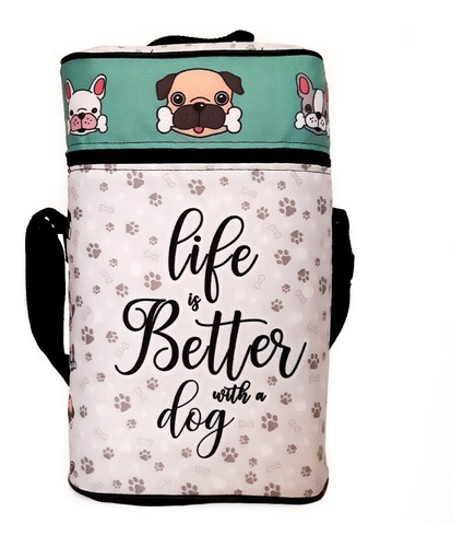Imagen 5 de 6 de Equipo De Mate Madera Completo Bulldog Pug Set Kit Matero