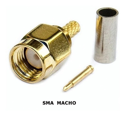 Cable Antena Camara Ip Wifi Sma Macho A Hembra Chasis